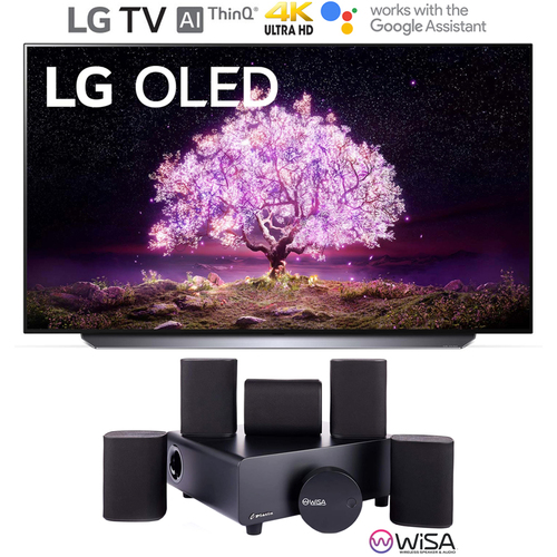 LG 55` 4K Smart OLED TV 2021 + Platin Speaker System w/ WiSA Technology