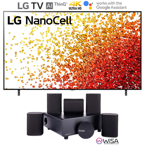 LG 86` 4K Nanocell TV 2021 + Platin Speaker System w/ WiSA Technology