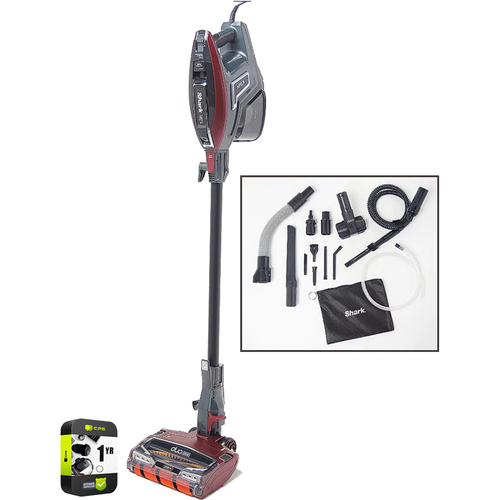 Shark APEX Corded Stick Vacuum with DuoClean Red Refurbished + Warranty