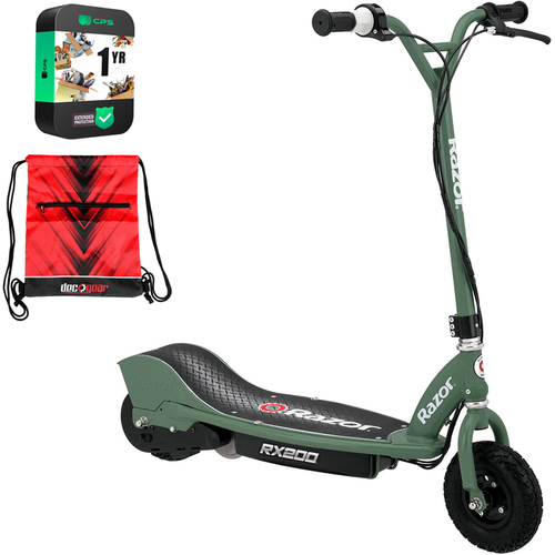 Razor 13112401 RX200 Electric Off-Road Scooter + Extended Warranty and Deco Bag