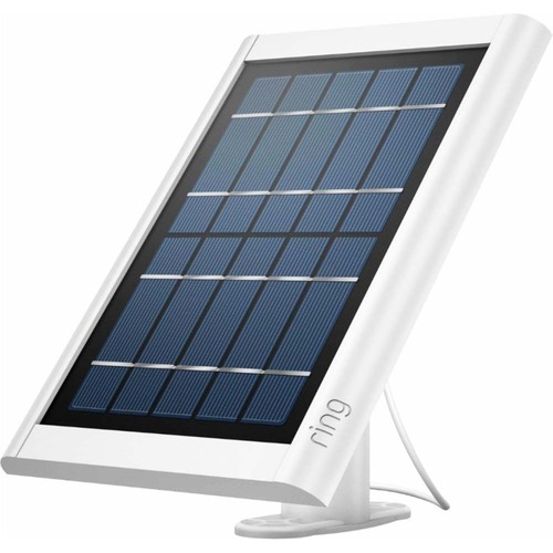 Ring Solar Panel V4 Security Camera Battery Charger White