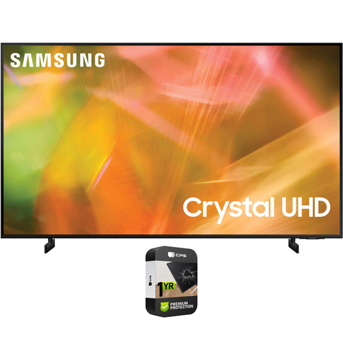 Samsung 50` UHD 4K Crystal UHD Smart LED TV 2021 with Premium Protection Plan