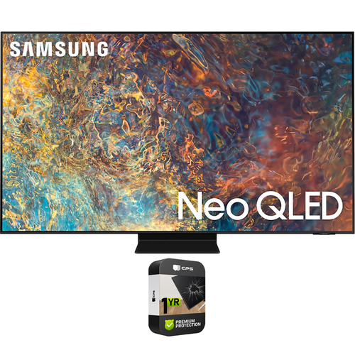 Samsung QN50QN90AA 50 Inch Neo QLED 4K Smart TV 2021 with Premium 1 Year Extended Plan