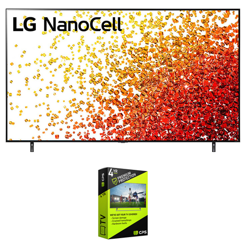 LG 50 Inch HDR 4K UHD Smart NanoCell LED TV 2021 + Premium Warranty Bundle