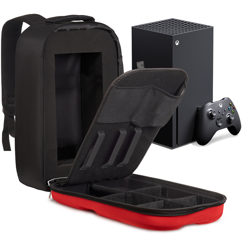 Xbox Series X Travel and Safe Storage Backpack for Console, Accessories, & more