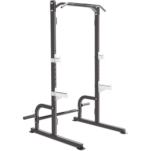 Marcy Home Gym Half Cage, Pull Up Bar, Olympic Freeweight Storage Posts - SM-8117