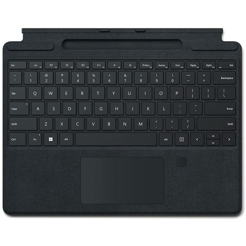 Surface Pro Signature Keyboard with Fingerprint Reader - Black (8XF-00001)