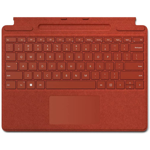 Surface Pro Signature Mechanical Keyboard - Poppy Red (8XA-00021)