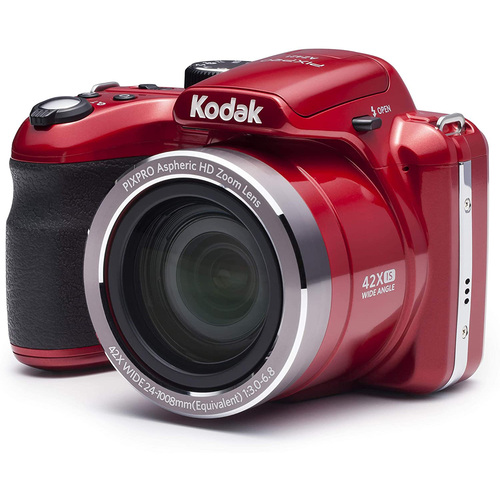 Kodak Astro Zoom PIXPRO AZ421 16MP Digital Photo/Video Camera - Red (AZ421-RD)