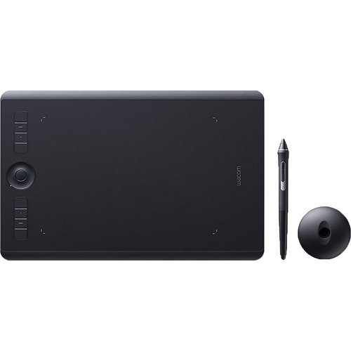 Wacom Intuos Pro Medium Creative Pen Tablet, Black PTH660 Refurbished 1 Year Warranty