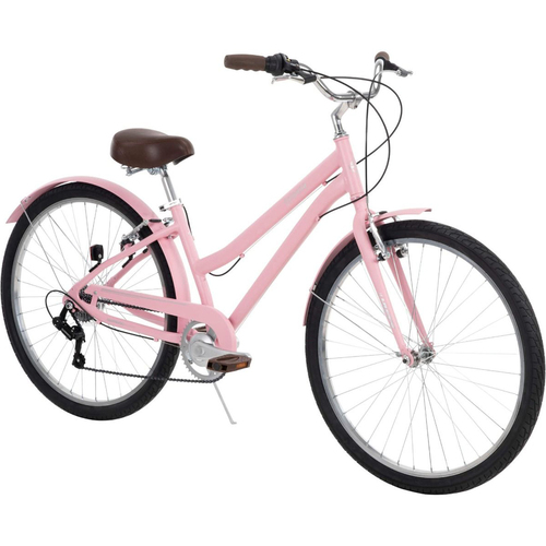 Huffy Sienna Women's 27.5inch 7-Speed Comfort Bike - Pale Pink (26770)