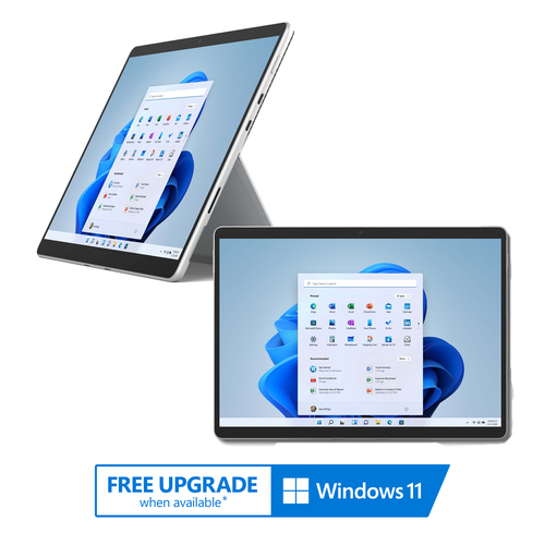 Microsoft Surface Pro 8 13` Touch Screen Intel i7 16GB Memory 512GB SSD - Platinum