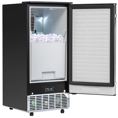 Under Counter Ice Maker, Automatically Makes 80lb Restaurant Quality Ice Per Day