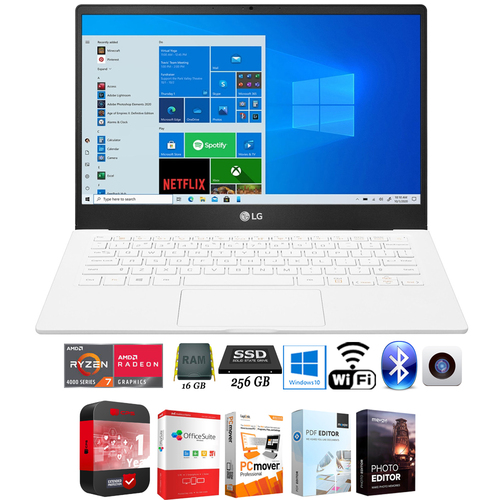 LG Ultra PC 13` Laptop Full HD Ryzen 7 4700U, 16GB/256GB SSD + Protection Pack