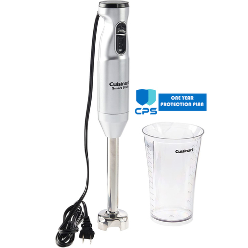 Cuisinart Smart Stick Two-Speed Hand Blender Silver + 1 Year Extended Warranty