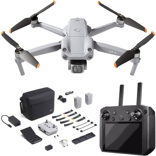 DJI Air 2S Drone Quadcopter Fly More Combo with Smart Controller - CP.MA.00000369.01