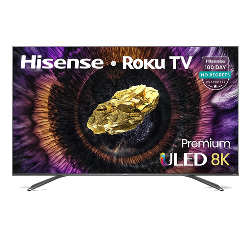 Hisense 75 Inch ULED 8K Premium Quantum Dot Roku Smart TV 75U800GR (2021)