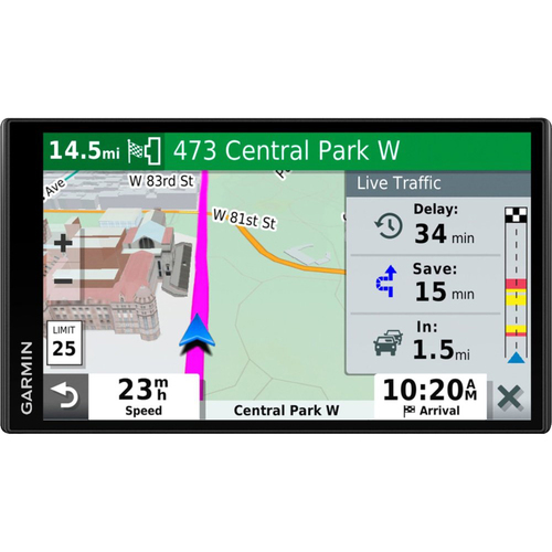 Garmin Drivesmart 65T 6.95` GPS Navigator with Traffic and Smart Features (Refurbished)
