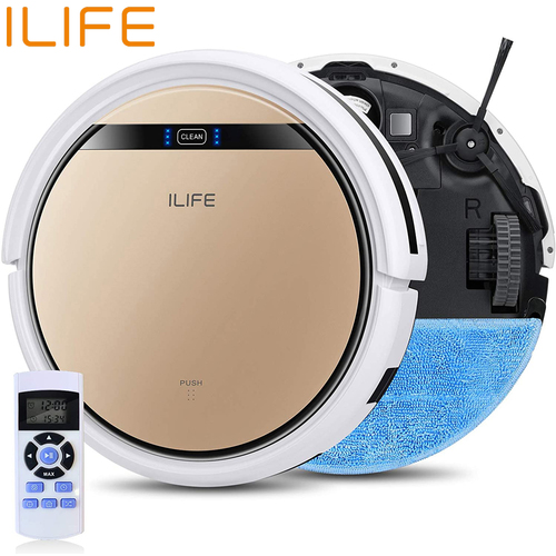 iLife V5s Pro 2-in-1 Robot Vacuum Cleaner and Mop Combo - Renewed