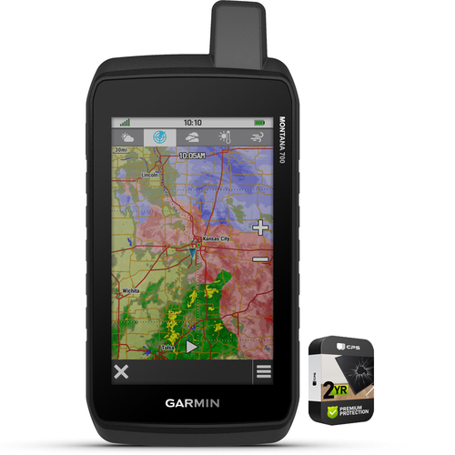 Garmin Montana 700 Rugged GPS Touchscreen Navigator + 2 Year Extended Warranty