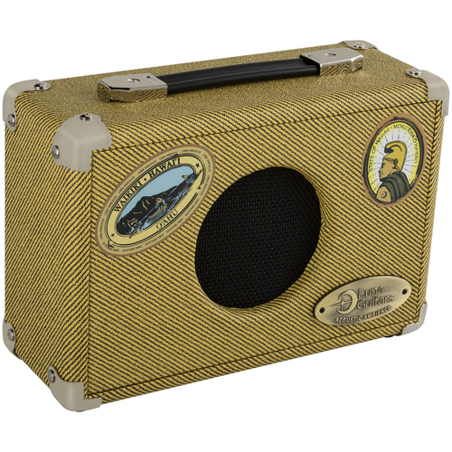 Portable Suitcase Themed 5w Ukulele Amplifier - Vintage Tolex