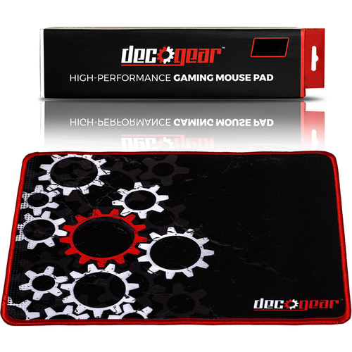 Deco Gear Medium Sized Pro Gaming Mouse Pad Water Resistant Non-Slip (11` x 14`)