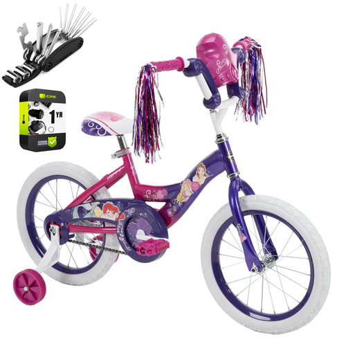 Huffy Disney Princess 16 inch Bike with Bike Tool and Extended Warranty