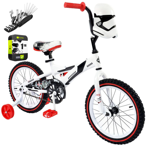 Huffy Star Wars Stormtrooper Boy's Bike 16-inch + Bike Tool & Extended Warranty