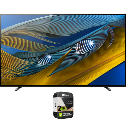 Sony 55` A80J 4K OLED Smart TV 2021 Model - Renewed with 2 Year Warranty