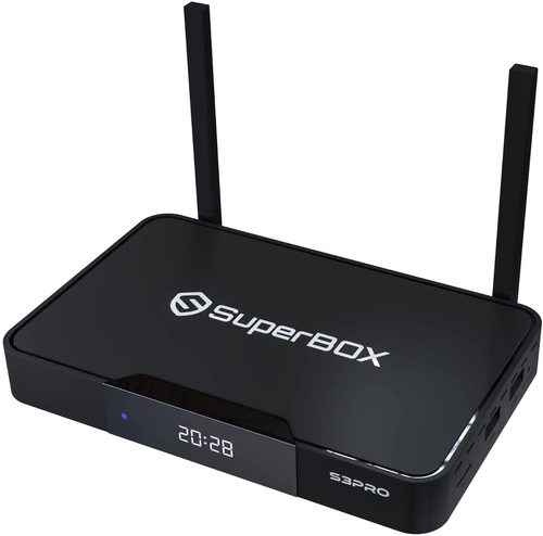 Superbox Superbox S3 Pro Dual Band Wi-Fi 2.4Ghz 5Ghz Supports 6K Video