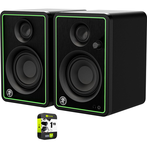 Mackie 3` Creative Reference Multimedia Studio Monitors with Extended Warranty