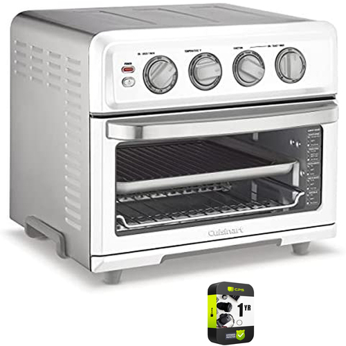 Cuisinart AirFryer Toaster Oven with Grill White + 1 Year Extended Warranty