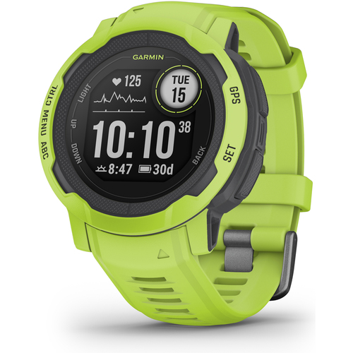 Garmin Instinct 2 GPS Smartwatch/Fitness Tracker - Electric Lime