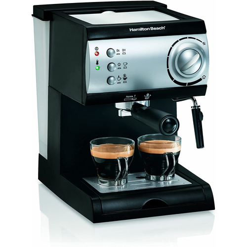 Hamilton Beach 15-bar Espresso/Cappuccino Maker with Steamer - 40715