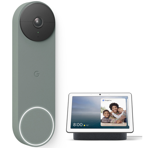 Google Nest Doorbell Battery Ivy with Hub Max Charcoal