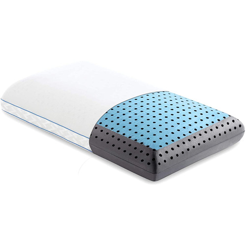 Malouf Carboncool Omniphase Heat Dissipating Pillow with Tencel Mesh Cover - Queen