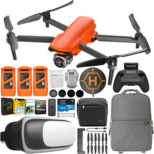 Autel Robotics EVO Lite+ Drone (Orange) with 20MP & 6K Video Premium Elite Pro Bundle