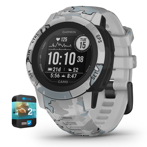 Garmin Instinct 2S Rugged Outdoor Smartwatch Camo Edition Mist Camo + Warranty