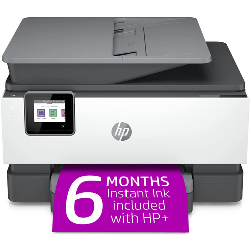 Hewlett Packard OfficeJet PRO 9015e Wireless All-in-One Printer, White