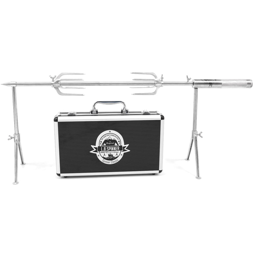 L.B Spinner Classic Rotisserie Spinner with Carry Suitcase