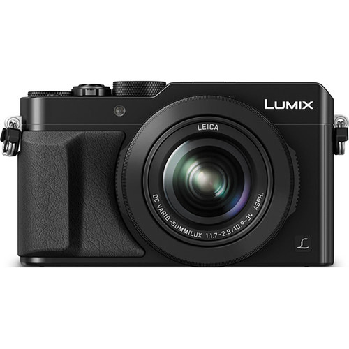 Panasonic LUMIX LX100 Integrated Leica DC Lens Black Camera with Advanced Controls