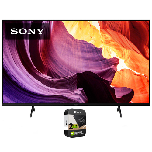 Sony 50` X80K 4K Ultra HD LED Smart TV 2022 Model with 2 Year Extended Warranty