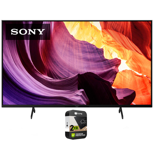 Sony 65` X80K 4K Ultra HD LED Smart TV 2022 Model with 2 Year Extended Warranty