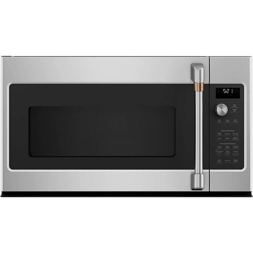 GE Cafe 2.1 Cu. Ft. Over-the-Range Microwave Oven, Stainless Steel