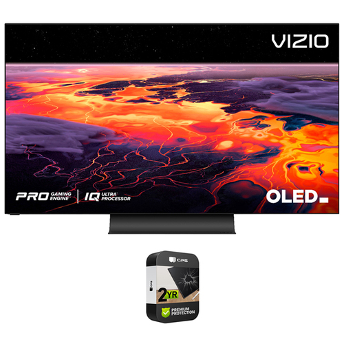 Vizio 55` Class OLED Premium 4K UHD HDR SmartCast TV w/ 2 YR Extended Warranty