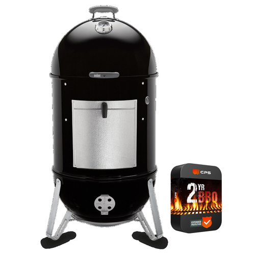 Weber Smokey Mountain Cooker Smoker 22 inch with 2 Year Extended Warranty