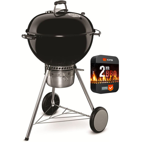 Weber Master Touch 22 inch Charcoal Grill Black with 2 Year Extended Warranty