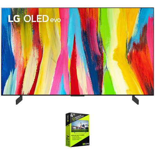 LG OLED77C2PUA 77 Inch HDR 4K Smart OLED TV 2022 w/ 4 Year Extended Warranty