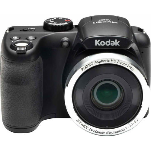 Kodak PIXPRO Astro Zoom 16MP Digital Camera, 25x Optical Zoom 3` LCD - Black (AZ252-BK