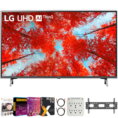 LG 75UQ9000PUD 75 Inch HDR 4K UHD LED TV (2022) with Movies Streaming Pack